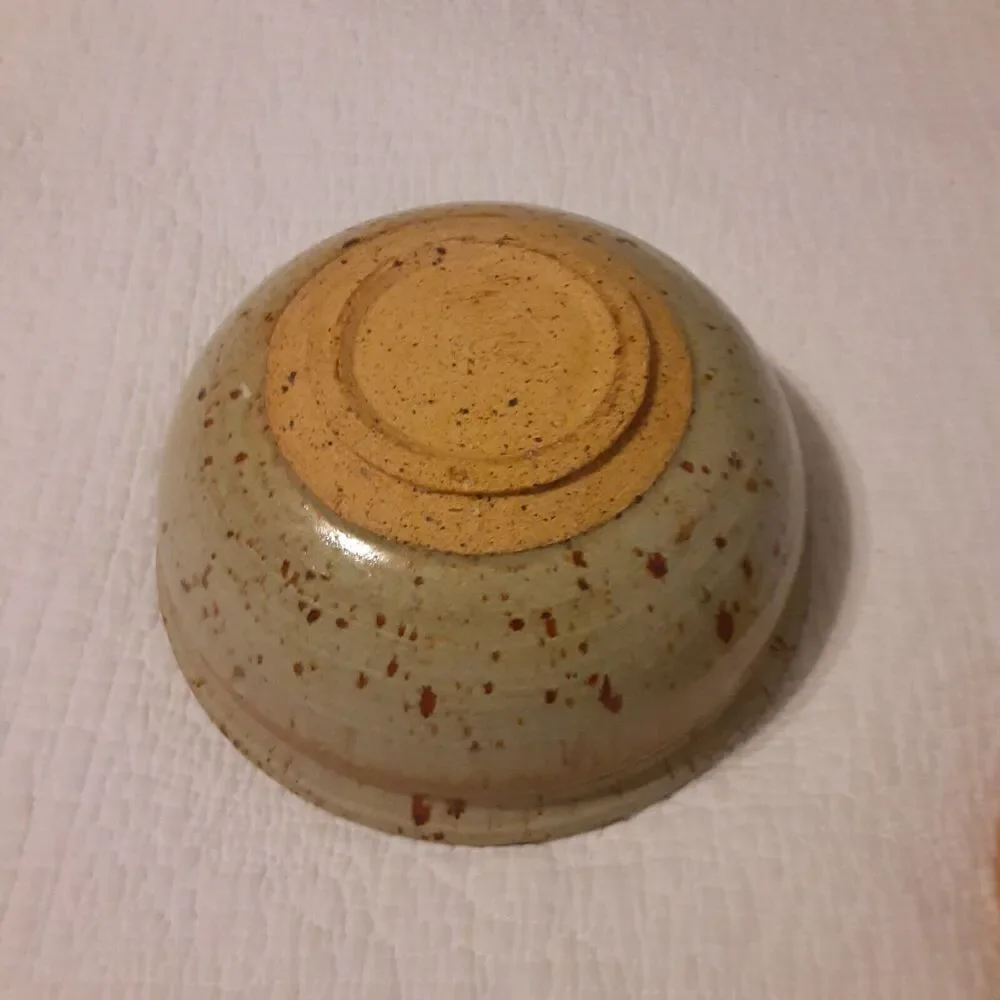 Vintage RARE Jim Cantrell Signed 1970s Pedastal Lid Casserole